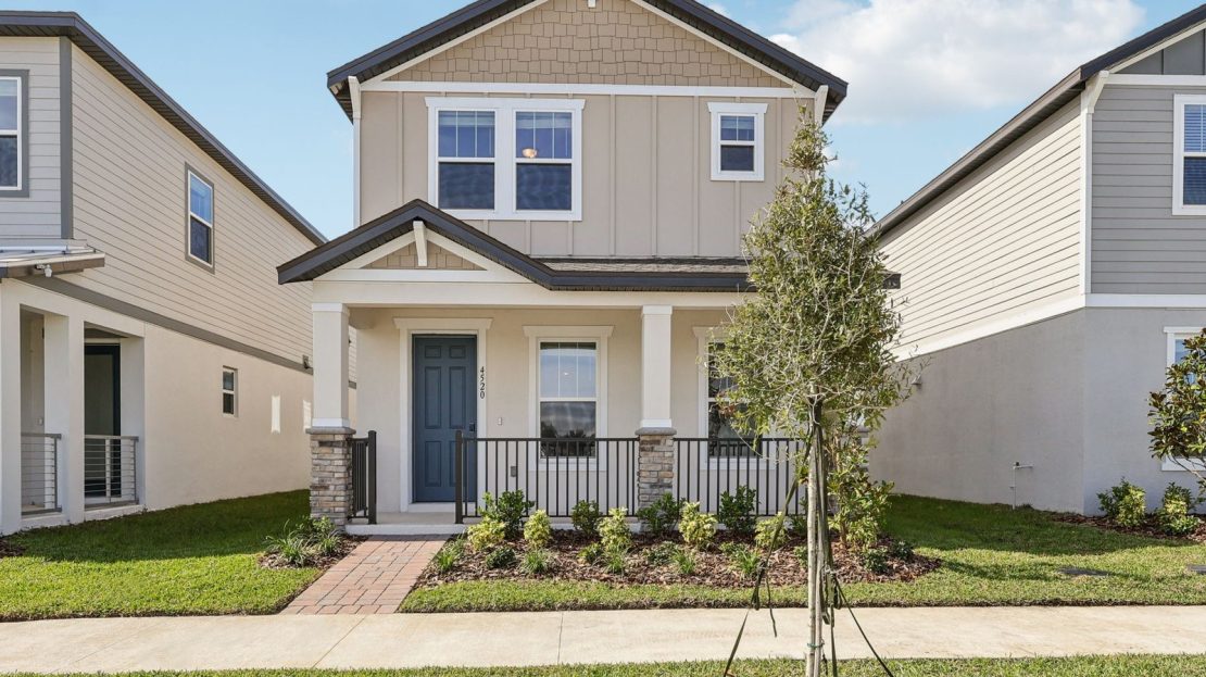 Hurston Exterior floorplan