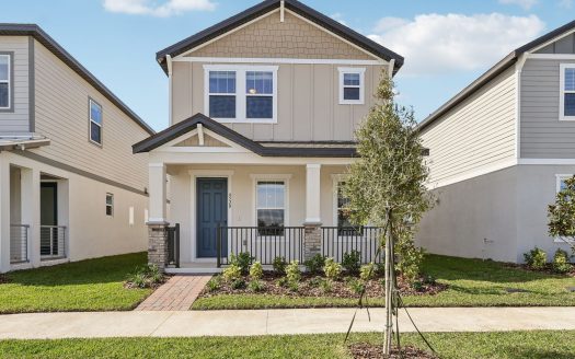 Hurston Exterior floorplan