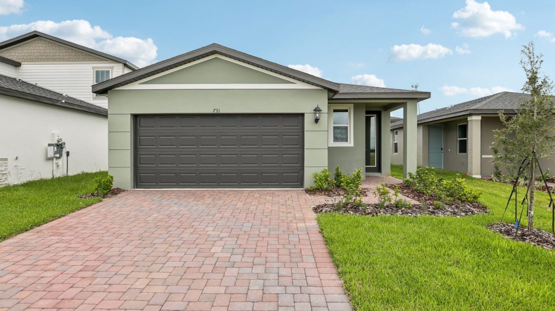 Everglade Exterior floorplan