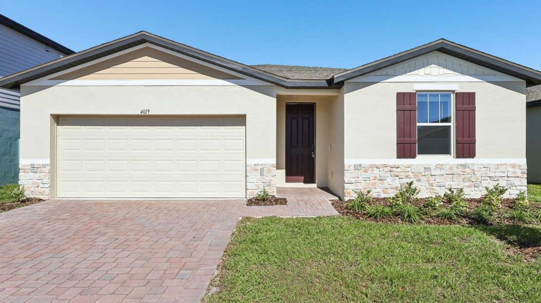 Foxglove Exterior floorplan