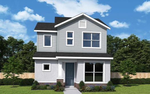 The Carroll Exterior floorplan