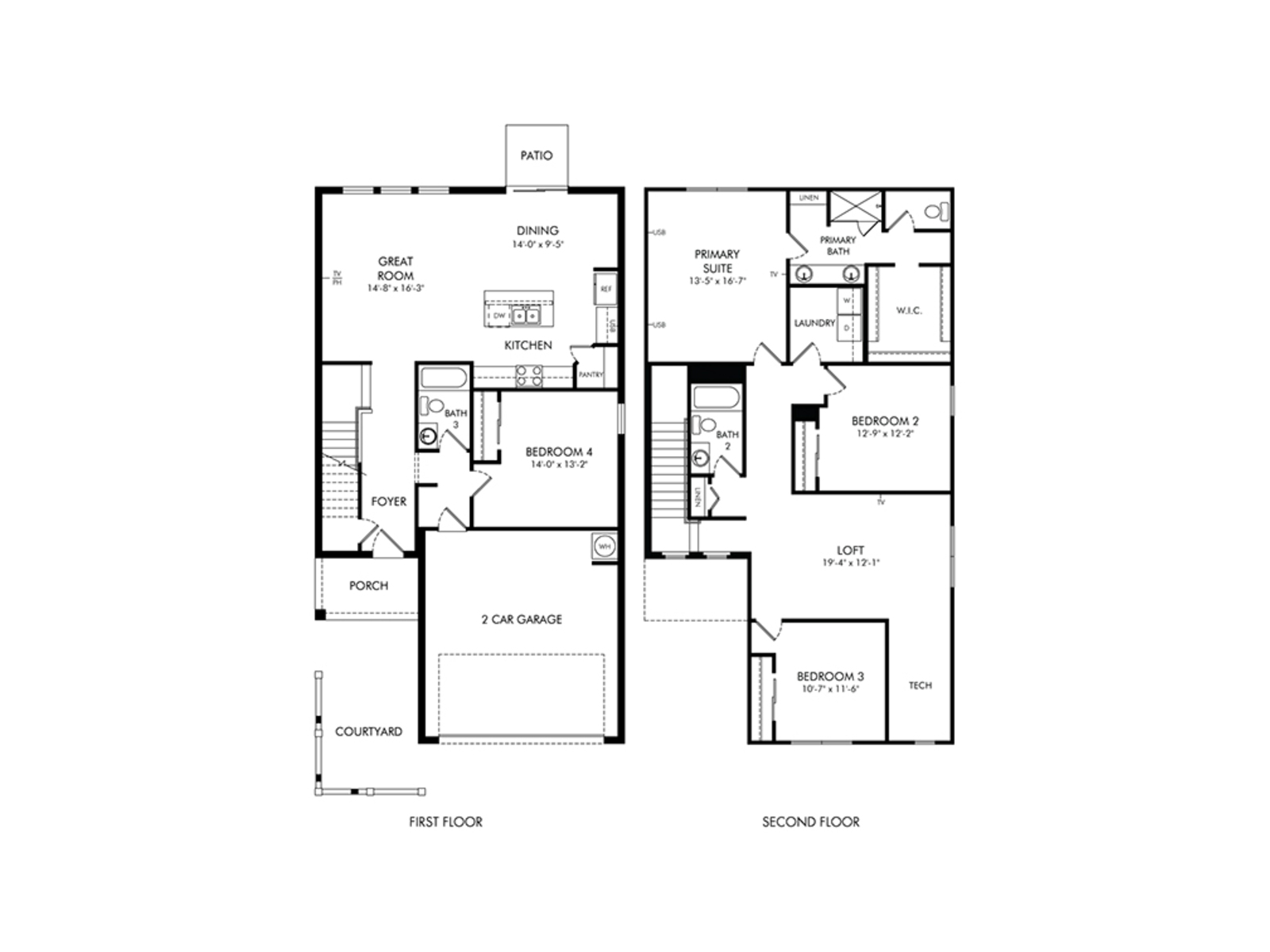 Zion Model Floorplan