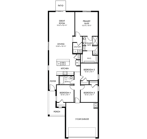 Acadia Model Floorplan