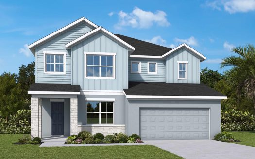 The Bradley Exterior floorplan