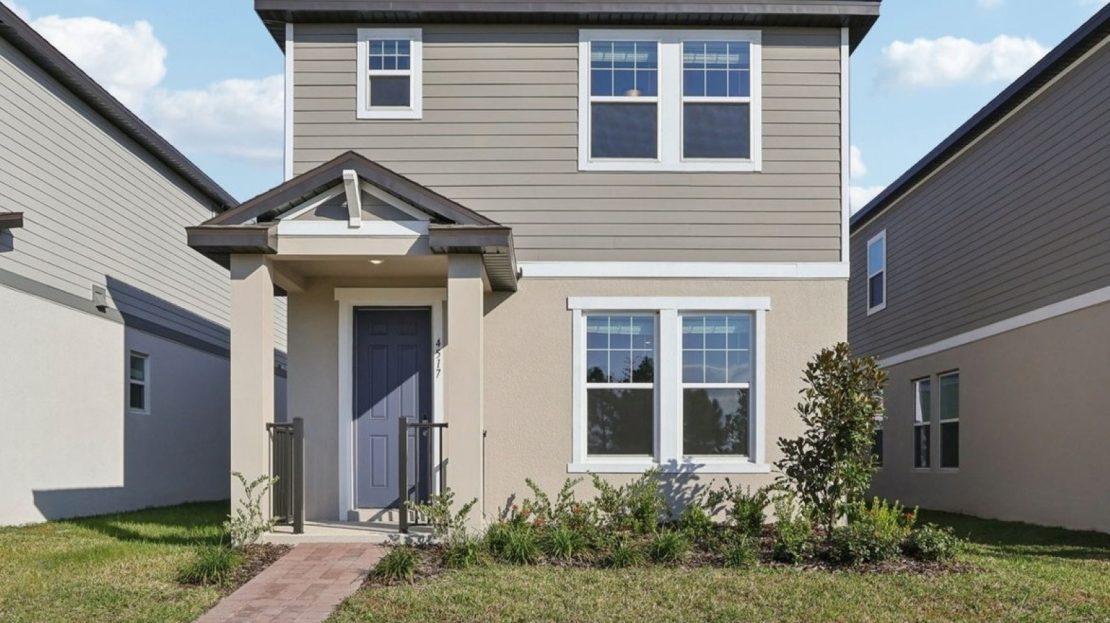 Austen Exterior floorplan