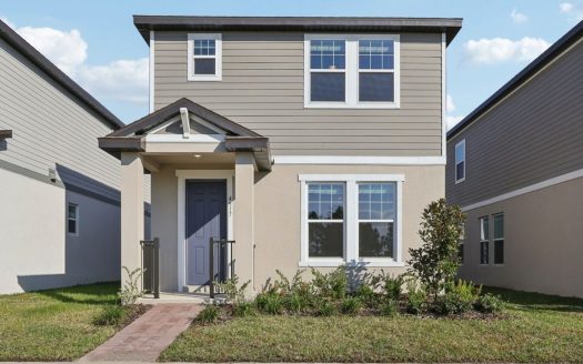 Austen Exterior floorplan