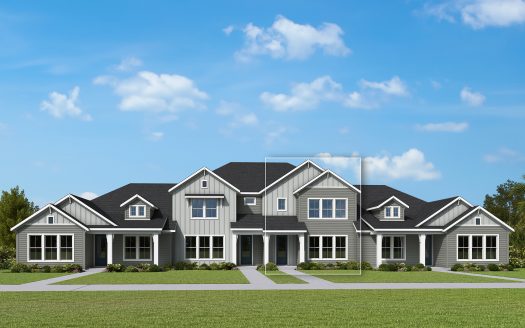 The Monet Exterior floorplan