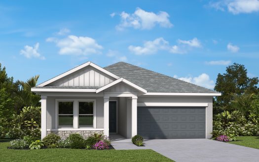 The Benton Exterior floorplan