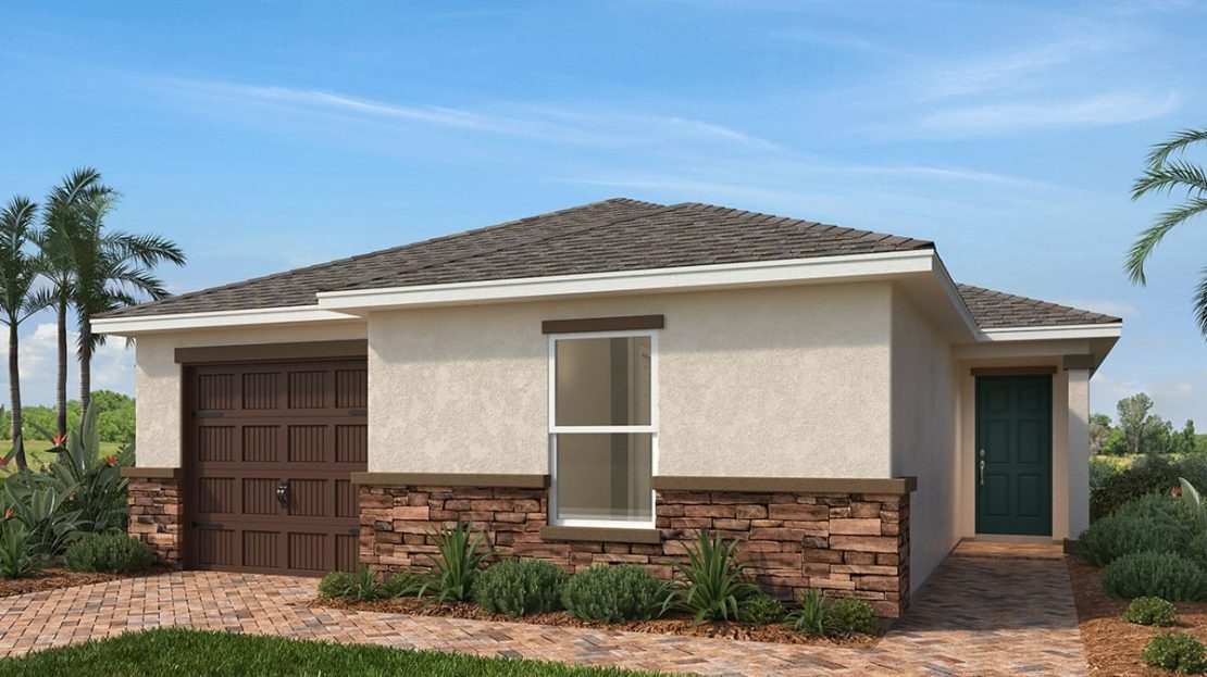 Plan 1317 Model at Reserve at Forest Lake I by KB Home