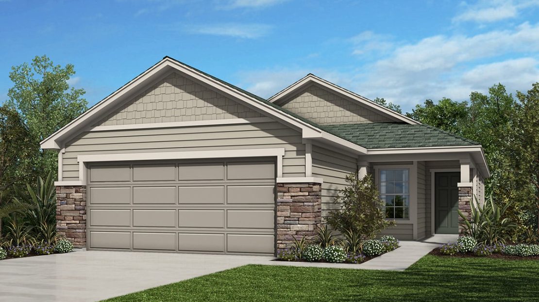 Plan 1638 Modeled Model at Seaton Hollow