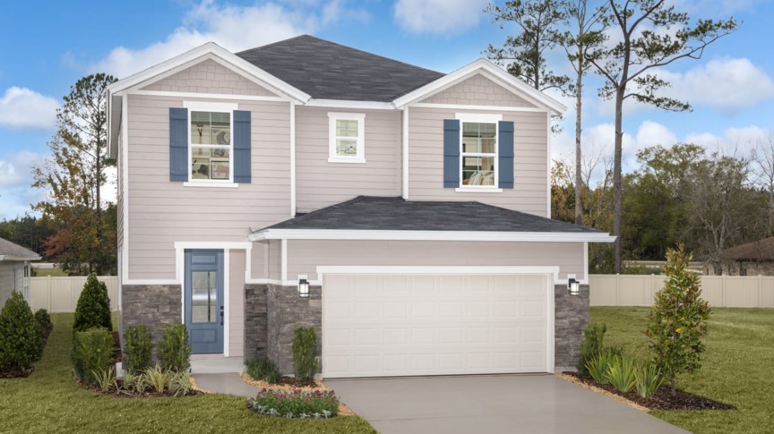 Plan 2089 Modeled Model at Seaton Hollow Jacksonville FL