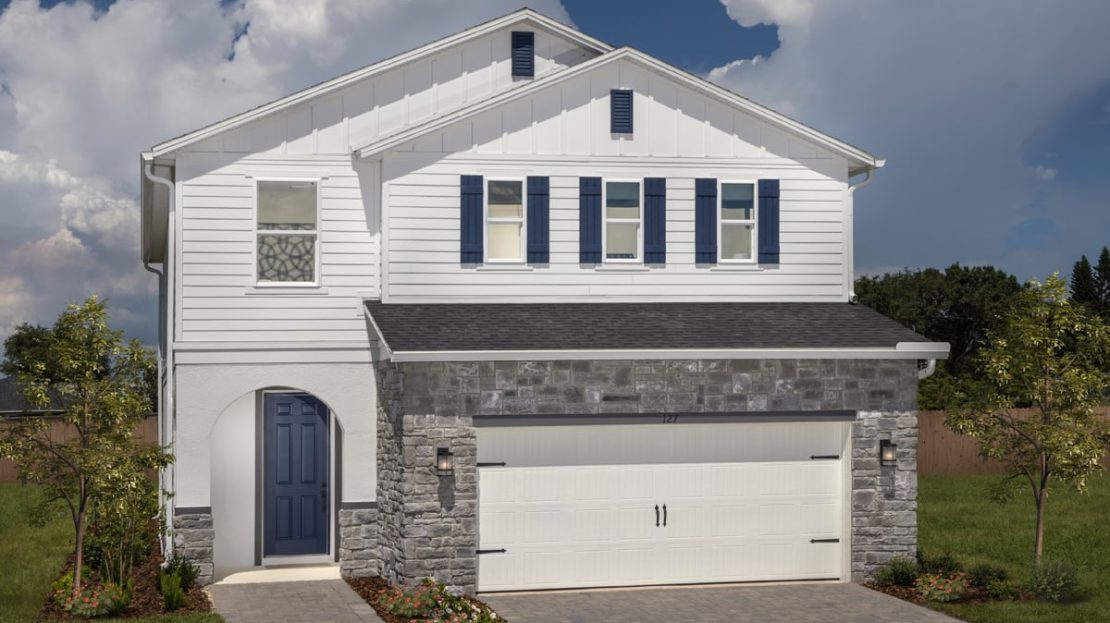 Plan 2107 Modeled Model at Reserve at Forest Lake I Lake Wales FL