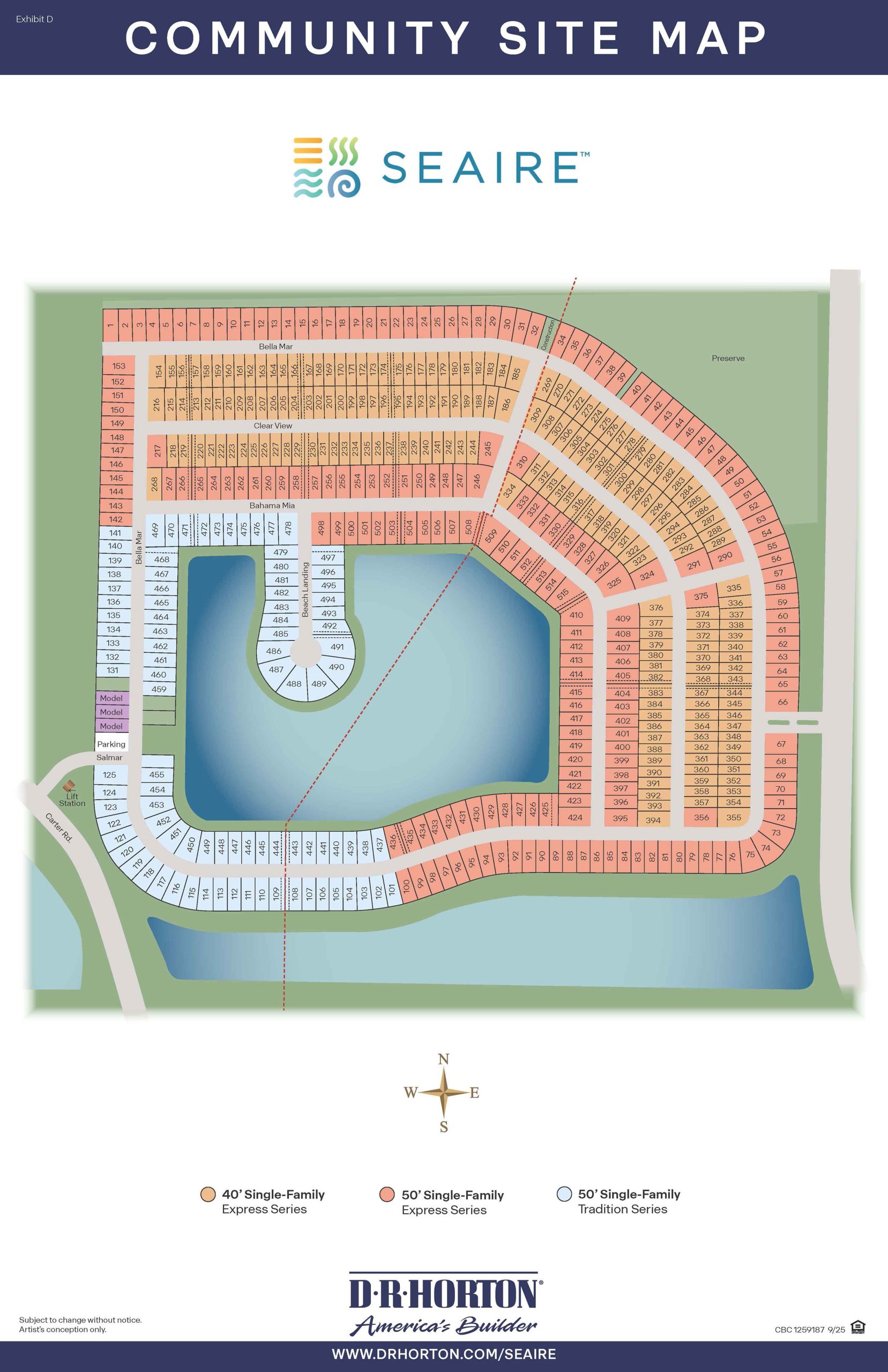Seaire Siteplan