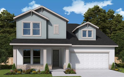 The Collins Exterior floorplan