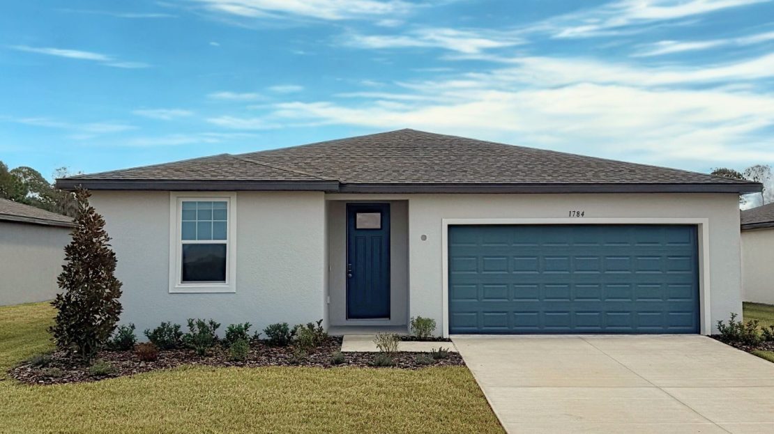 Foxglove Exterior floorplan