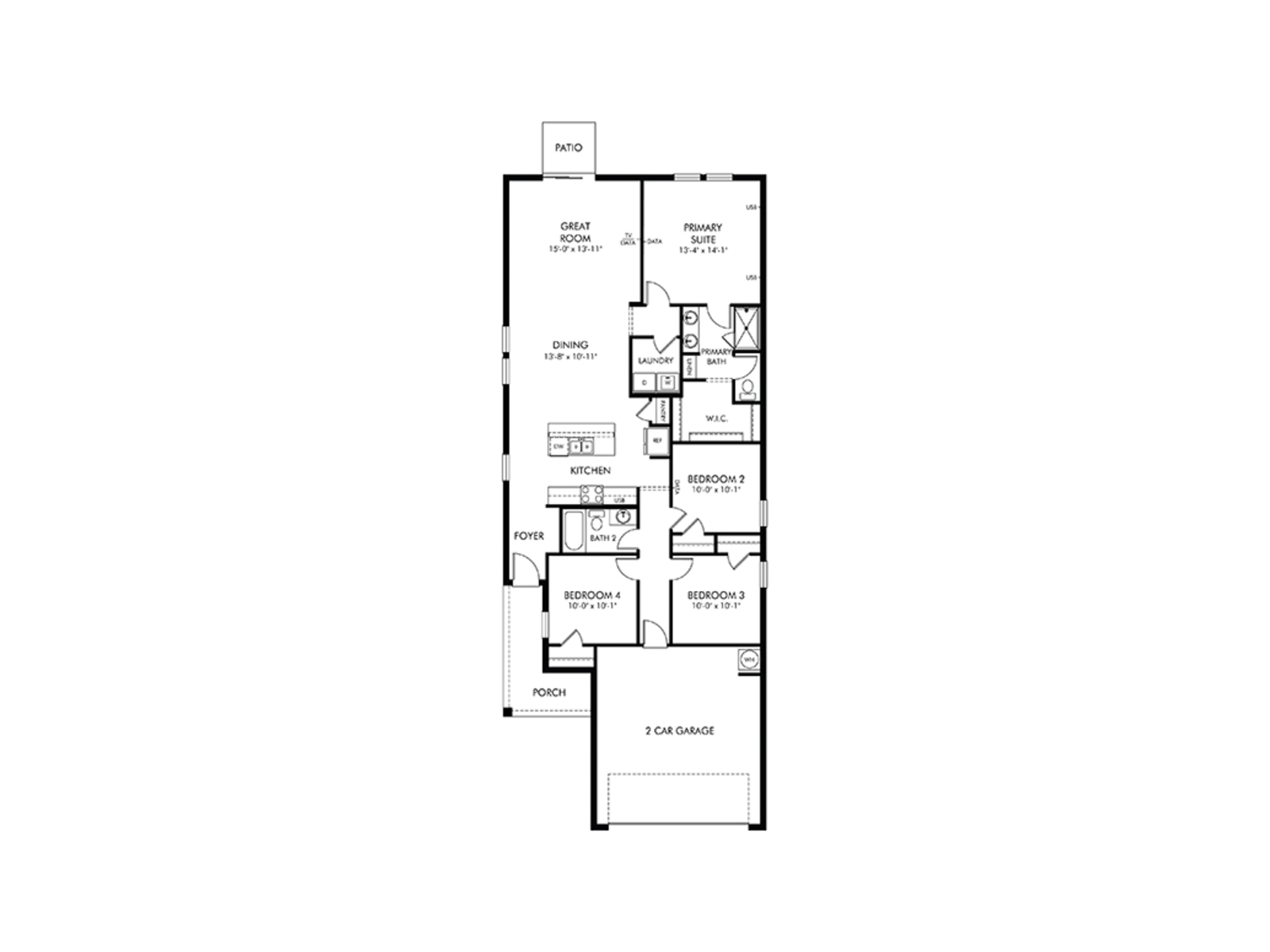 Acadia Model Floorplan