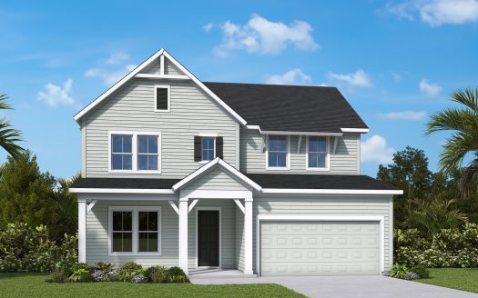 The Buckner Exterior floorplan