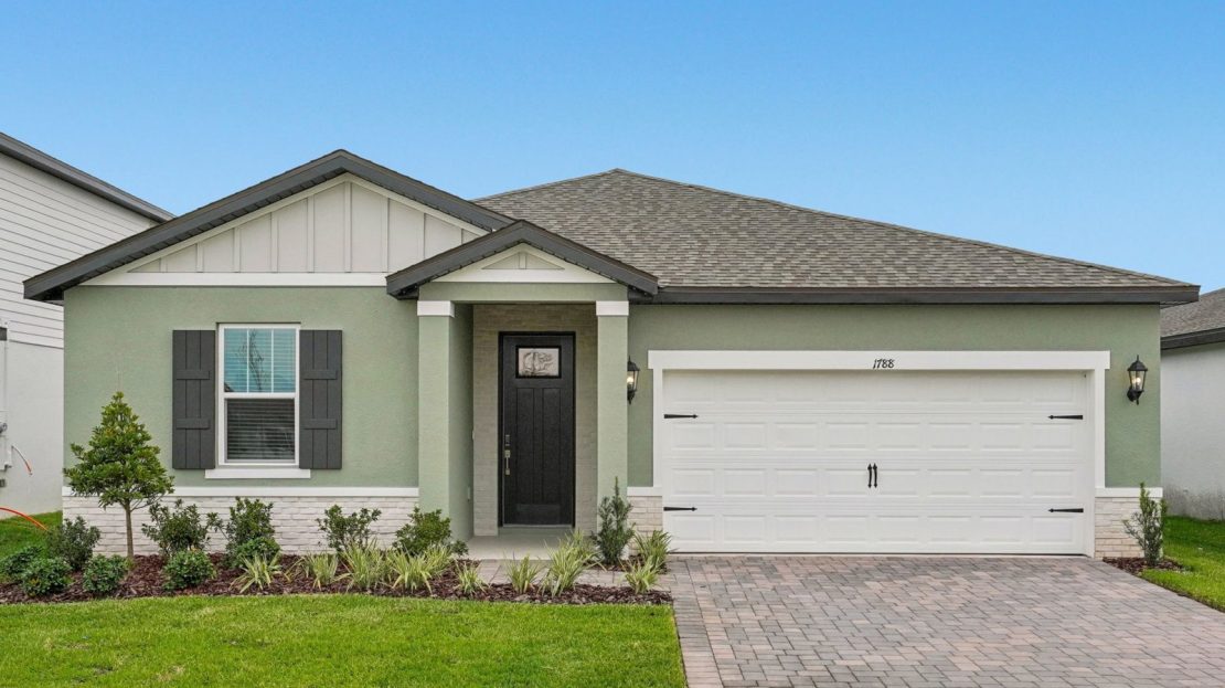 Foxglove Exterior floorplan