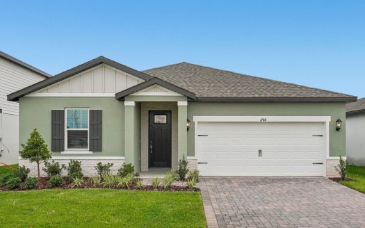 Foxglove Exterior floorplan