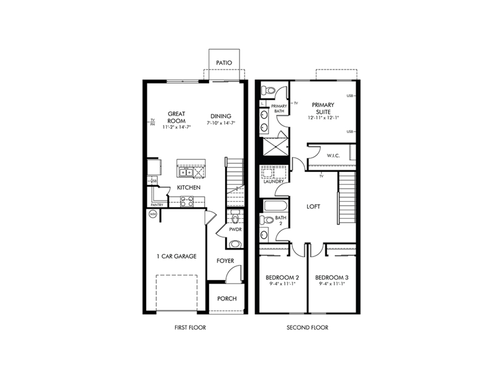 Calistoga I Model Floorplan