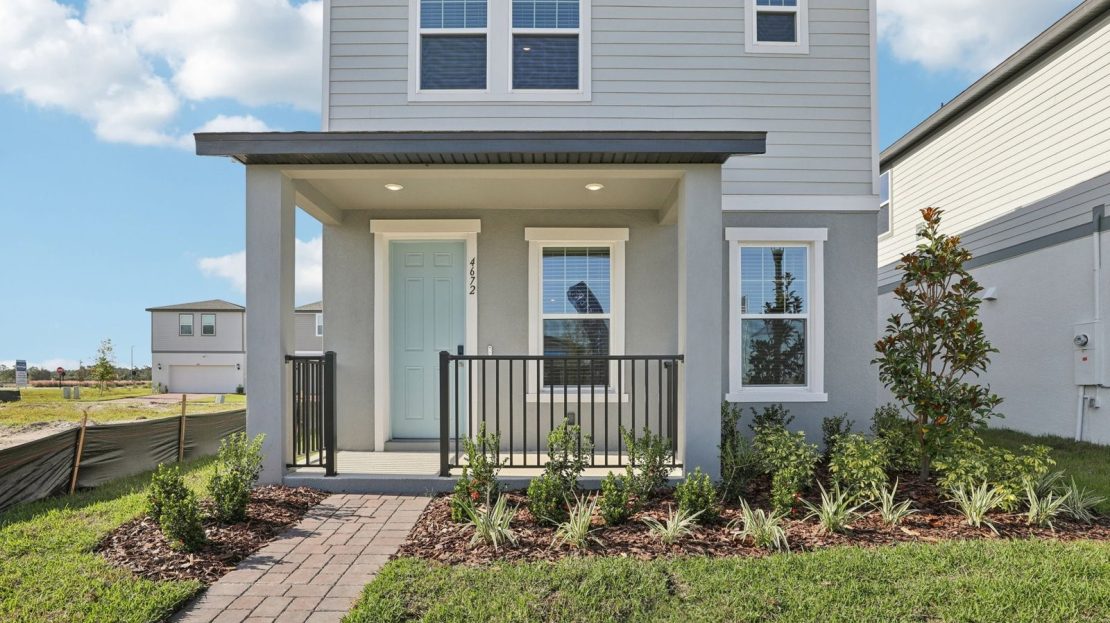 Hurston Exterior floorplan