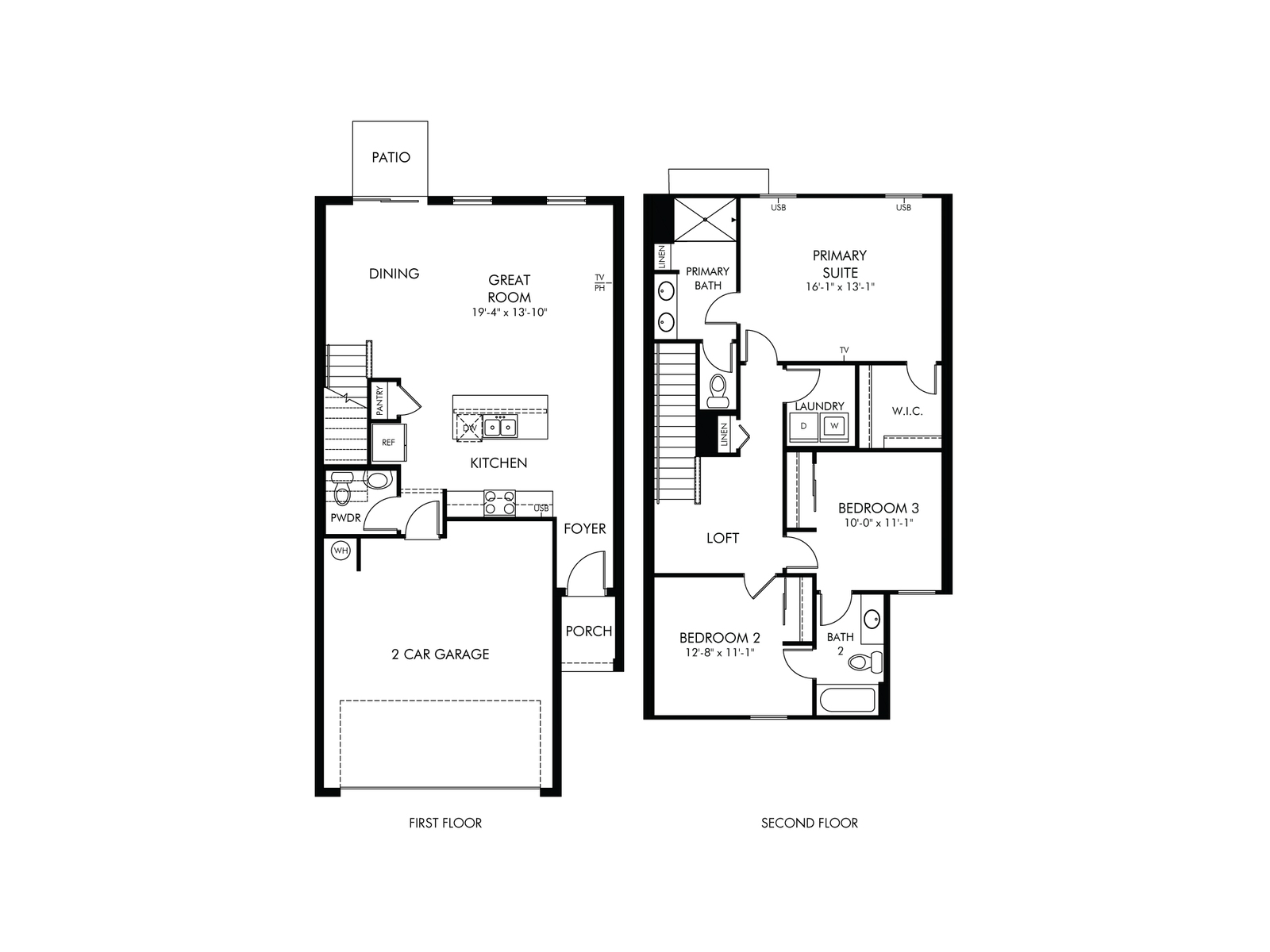 Oakville I Model Floorplan