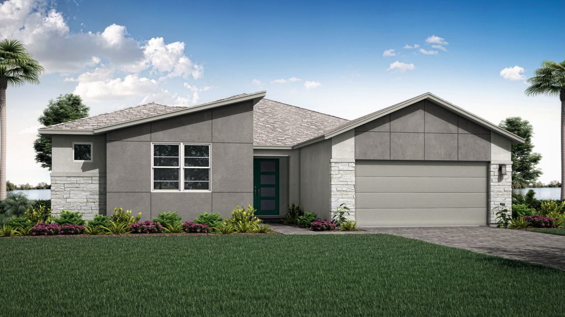 Biscayne Bay Single Family Homes floorplan Tradition - Cadence