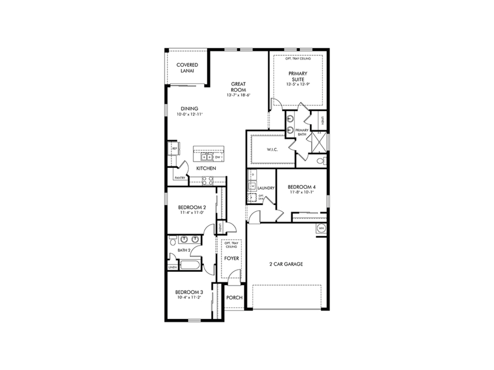 Corsica Model Floorplan