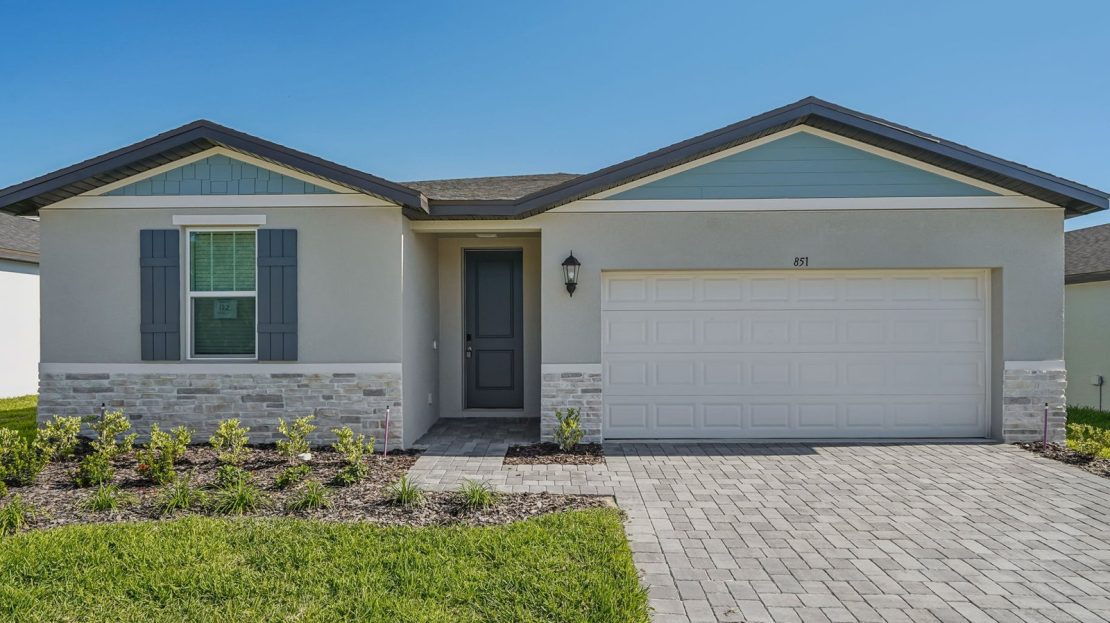 Foxglove Exterior floorplan