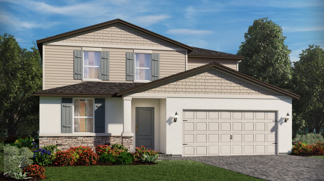 Orchid Exterior floorplan