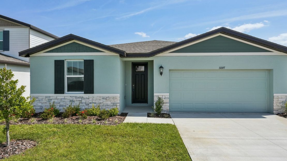 Foxglove Exterior floorplan