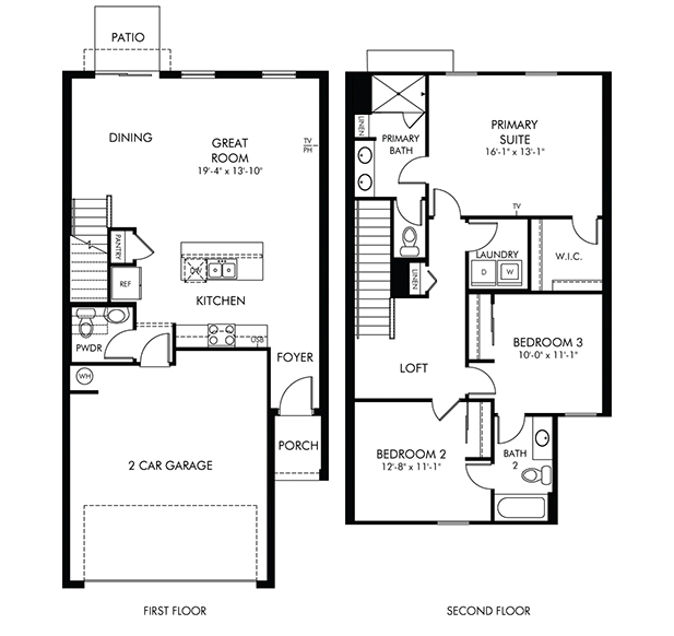 Oakville I Model Floorplan