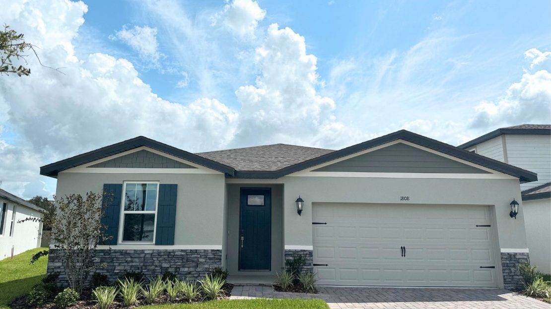 Foxglove Exterior floorplan