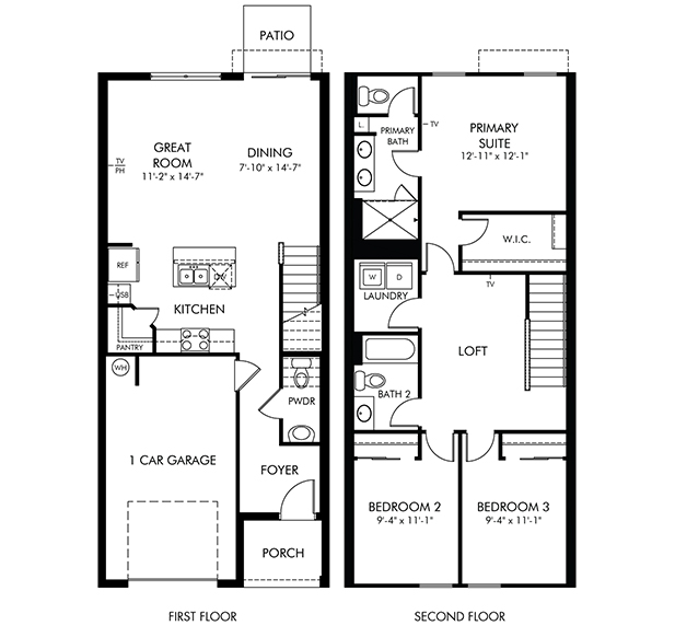 Calistoga I Model Floorplan