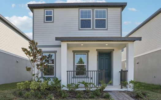 Hurston Exterior floorplan