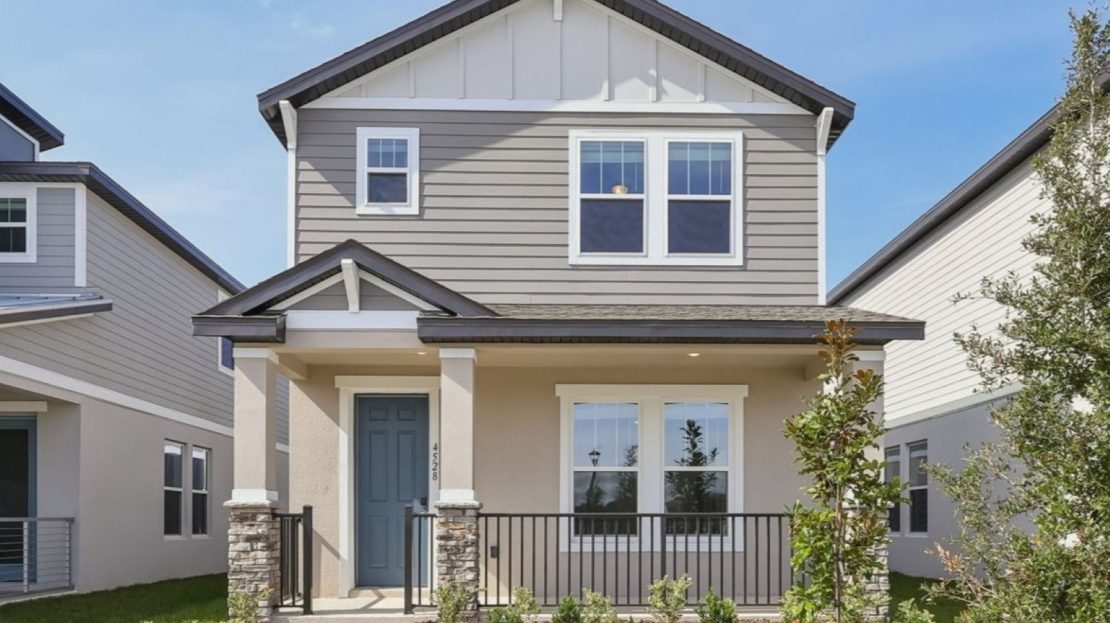 Austen Exterior floorplan