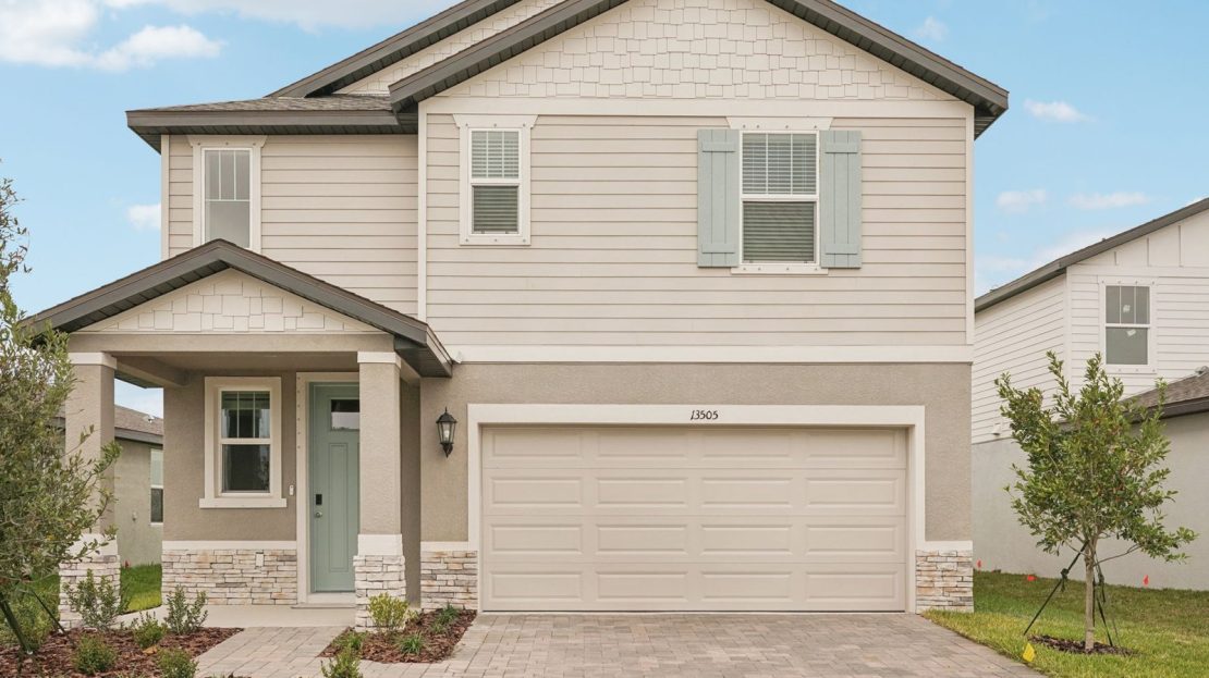 Redwood Exterior floorplan