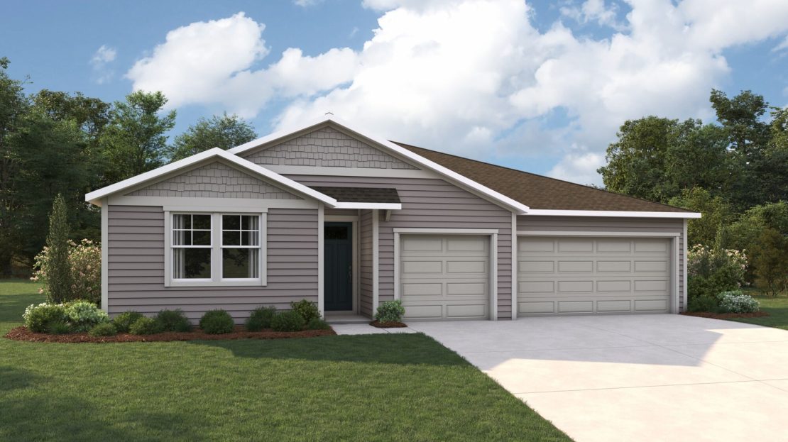 Hawkin Exterior floorplan Lakes at Bella Lago