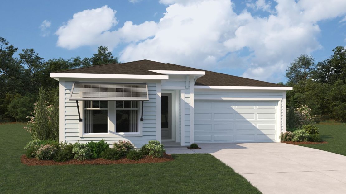 Antigua Exterior floorplan RiverTown - WaterSong