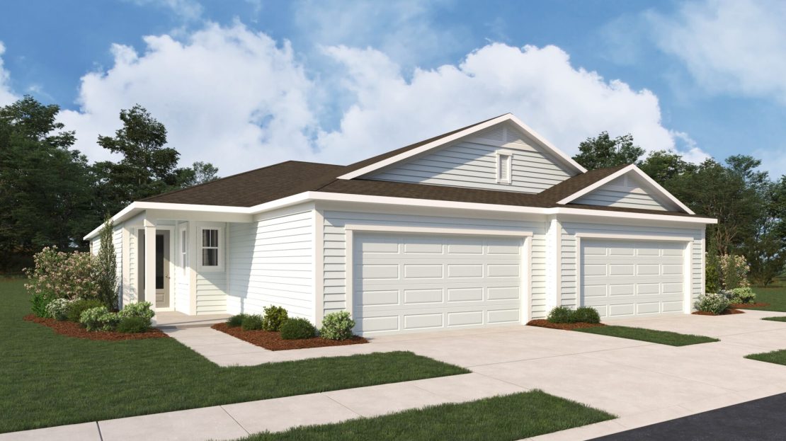 Breeze Exterior floorplan RiverTown - WaterSong