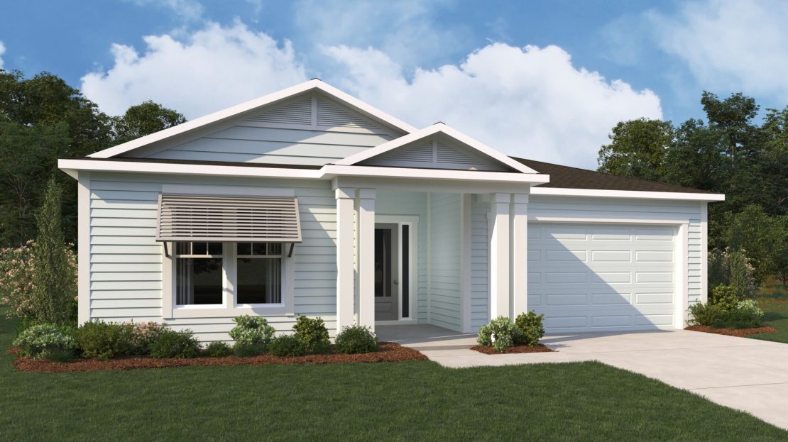 Dominica Exterior floorplan RiverTown - WaterSong