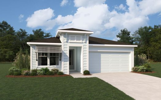 Martinique Exterior floorplan RiverTown - WaterSong