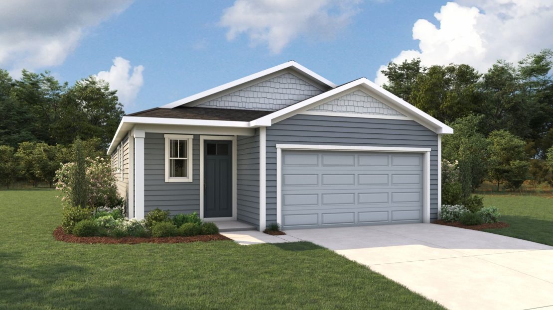 Blair Exterior floorplan Sandridge Hills