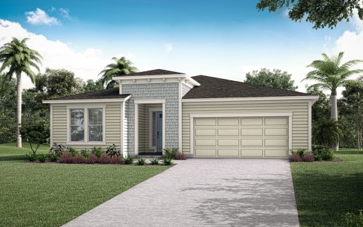 Bridge Exterior floorplan RiverTown - WaterSong