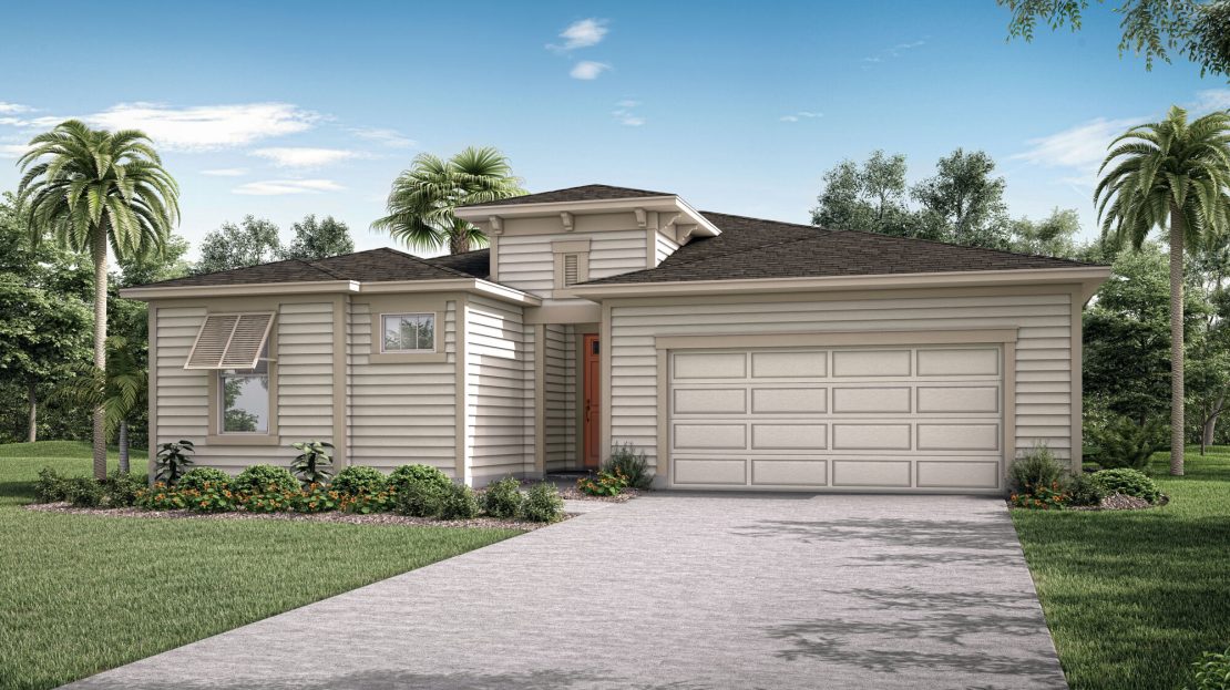 Pier Exterior floorplan RiverTown - WaterSong