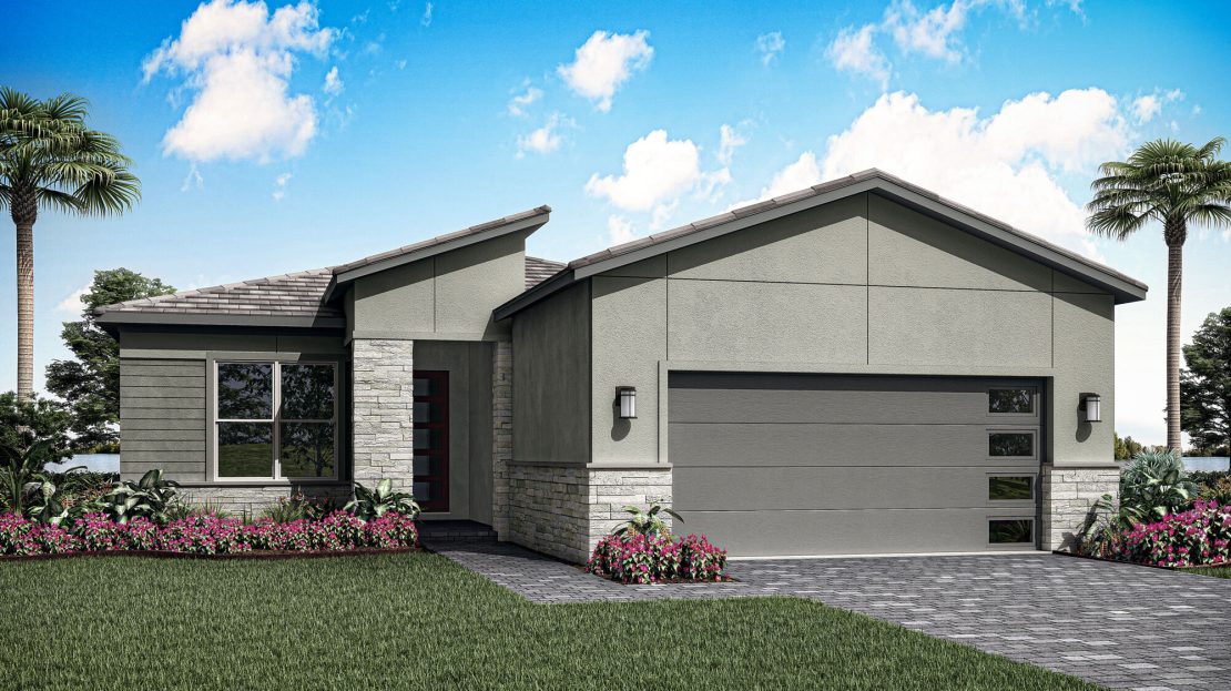 Cameo Single Family Homes floorplan Tradition - Seville