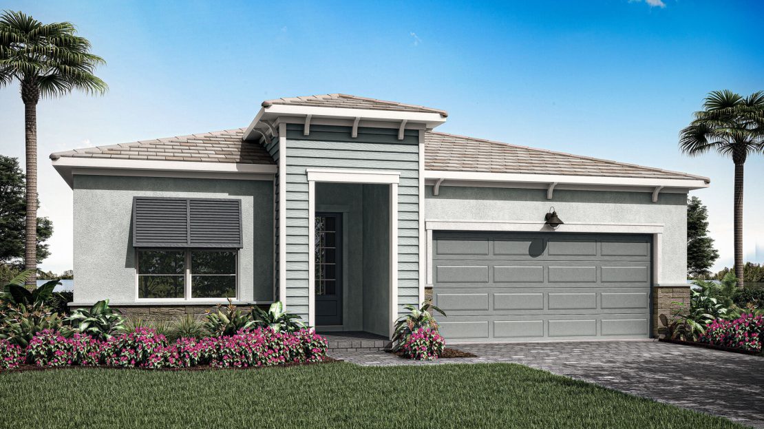 Meridian Exterior floorplan Tradition - Seville