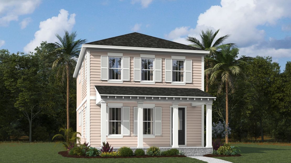 Gloriosa Single Family Homes floorplan Newfield - Rosette Park