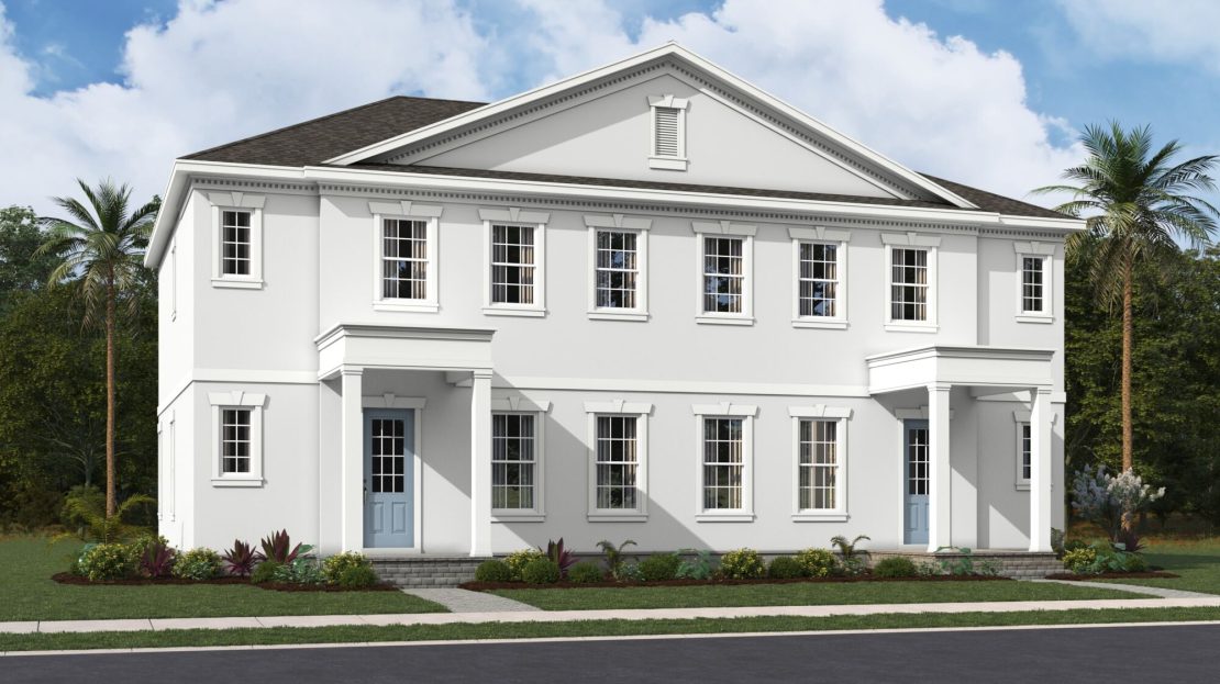 Villas floorplan Newfield - Rosette Park Townhomes and Villas