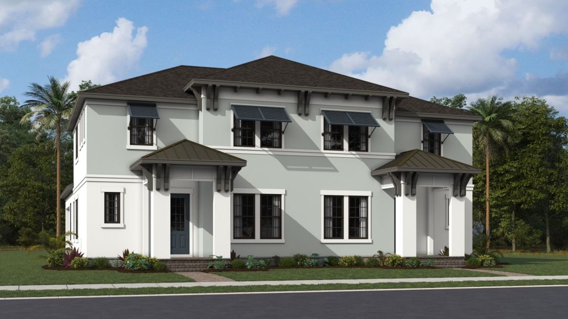 Villas floorplan Newfield - Rosette Park Townhomes and Villas